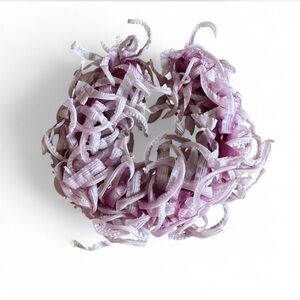 Vintage Avant-Garde Lilac Tulle Statement Hair Piece Y2K